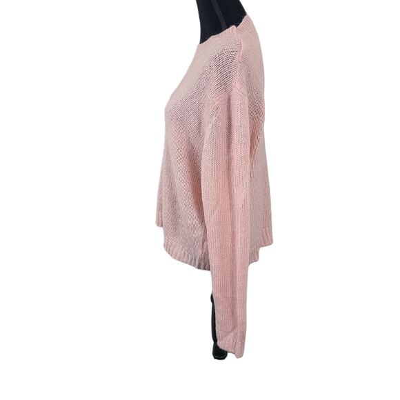 Tricot by Cest  Toi Sweater L Barbie Core Pink Acrylic Ballet Core Fairy Core - Picture 9 of 12